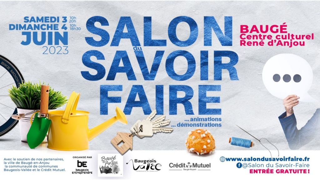 Salon du Savoir-Faire 2023 à Baugé-en-Anjou