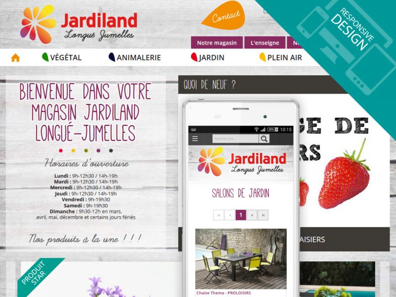 Bienvenue dans votre magasin Jardiland Longué-Jumelles