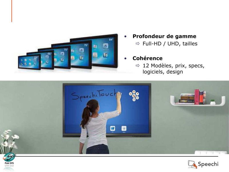 Point SYS installe les premiers écrans tactile ...