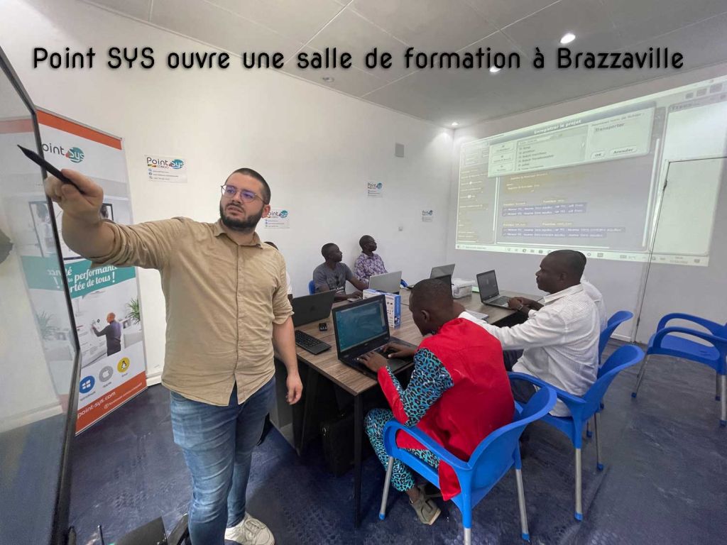 Point SYS ouvre une salle de formation dans le centre de Brazzaville 