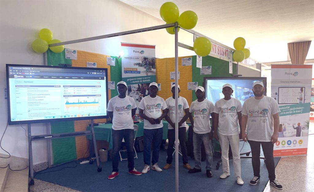 Salon Osiane 2023 de Brazzaville, Le stand est monté, nous sommes prêts!