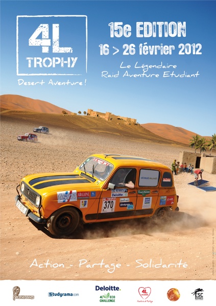 Point Sys sponsorise une équipe du 4L Trophy 2012