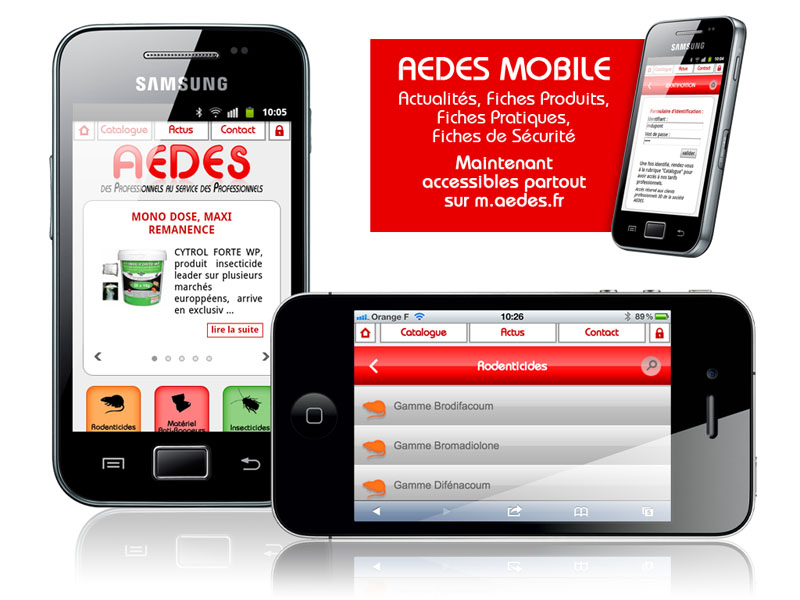 AEDES lance la version mobile de son catalogue